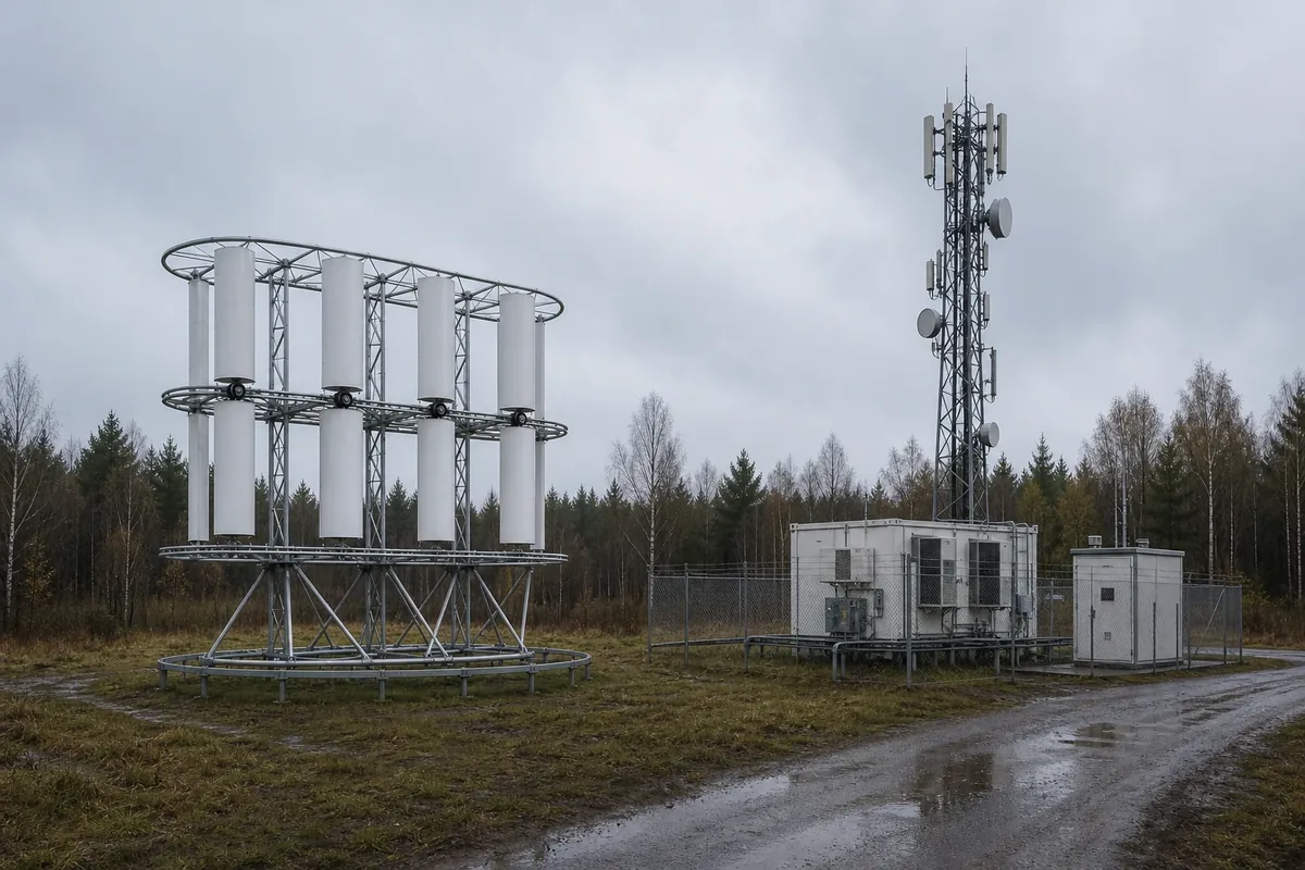 Телекоммуникационная инфраструктура с Ветровой стеной